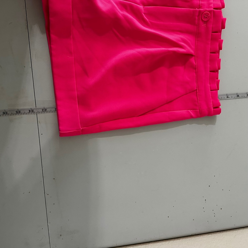 Venus‎ Hot Pink Blazer & Shorts Set Women's Suit Set Double Breasted - Picture 5 of 6